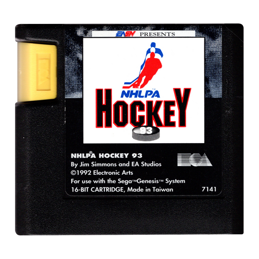 Sega Genesis-NHLPA Hockey 93 (Losse Cassette) Tweedehands