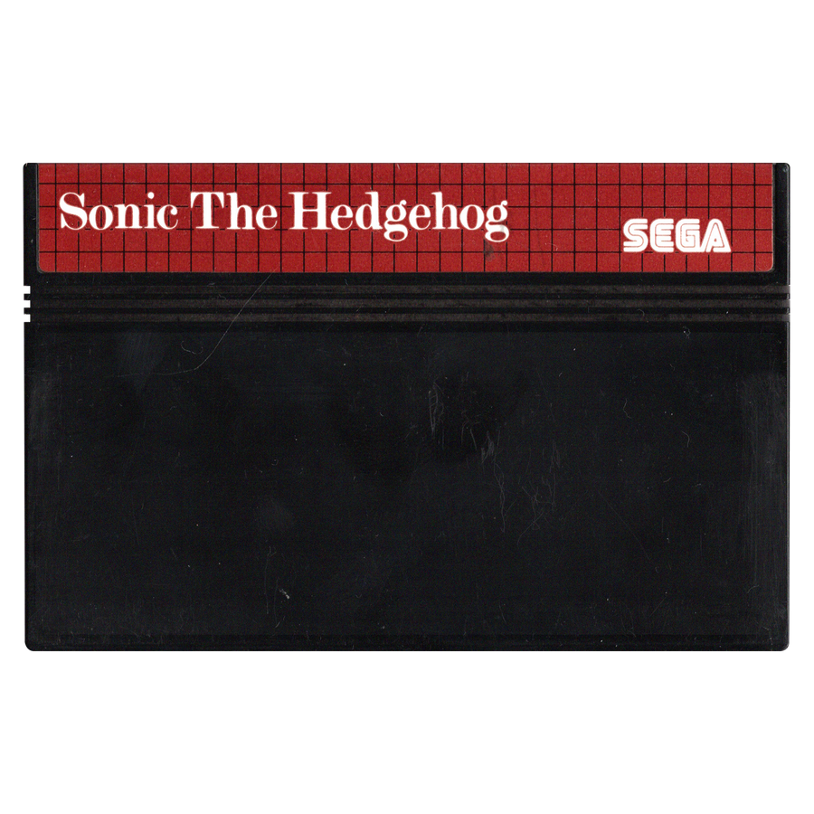 Sega Master System-Sonic The Hedgehog (Losse Cassette) Tweedehands