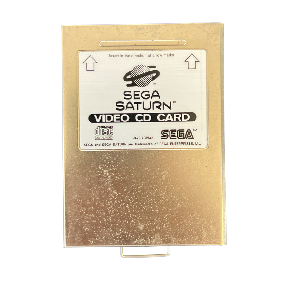 SEGA-Saturn Video CD Card Tweedehands