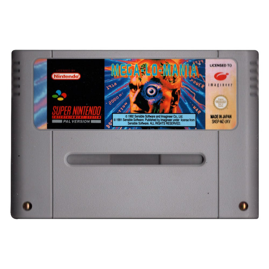 SNES-Mega-Lo-Mania (Losse cassette) Tweedehands