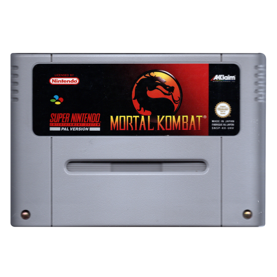 SNES-Mortal Kombat (Losse Cassette) Tweedehands