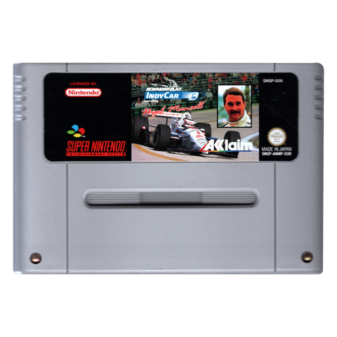 SNES-Newman-Haas IndyCar - Featuring Nigel Mansell (Losse Cassette) Tweedehands