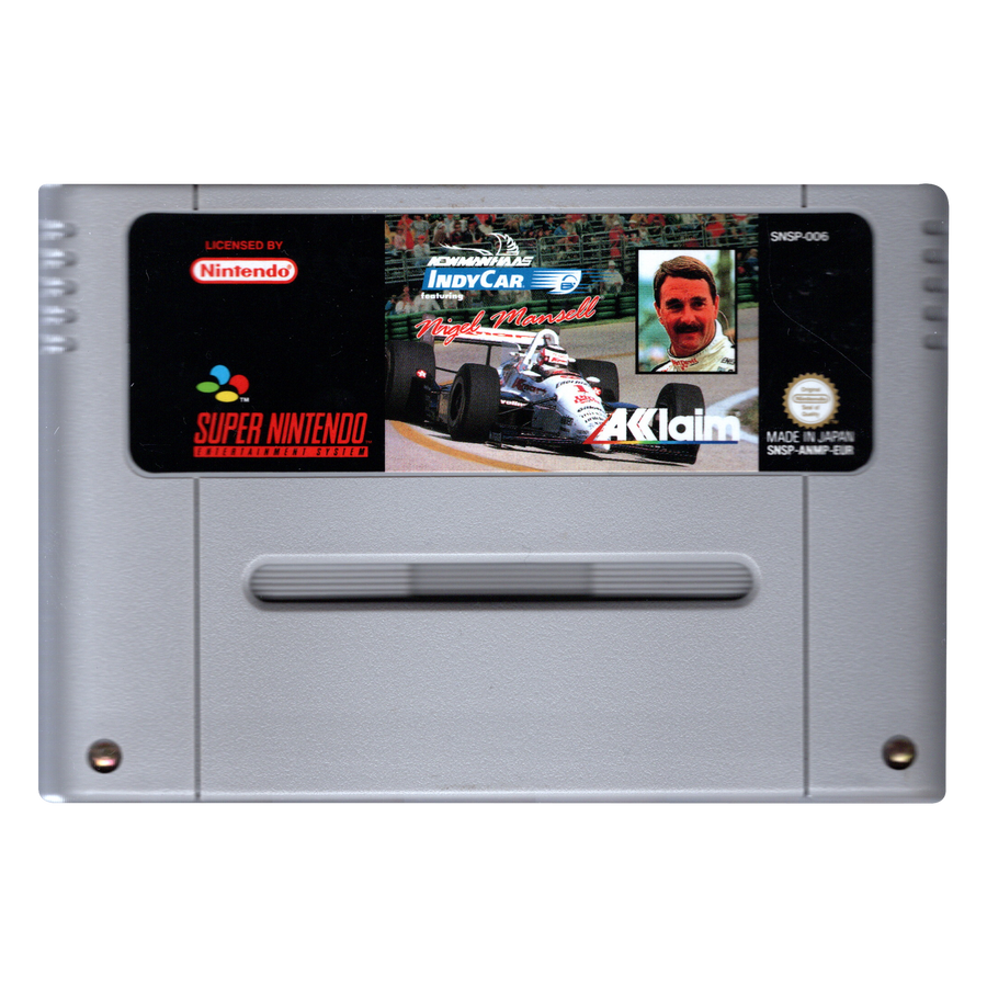 SNES-Newman-Haas IndyCar - Featuring Nigel Mansell (Losse Cassette) Tweedehands