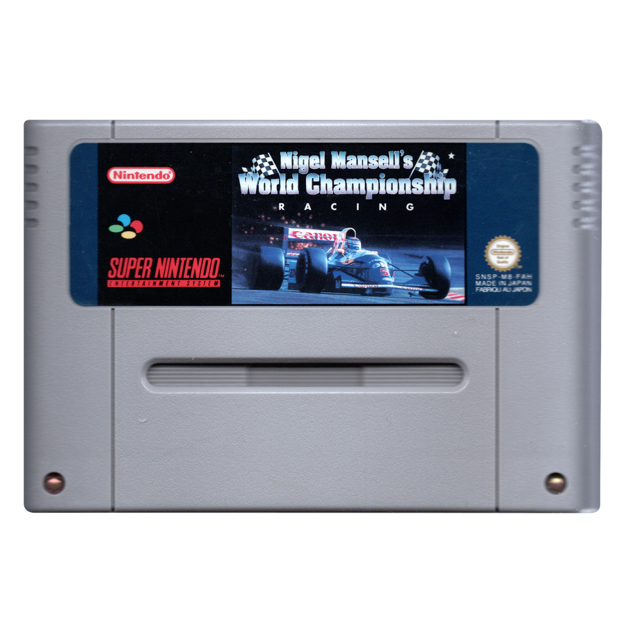 SNES-Nigel Mansell's World Championship Racing (Losse Cassette) Tweedehands