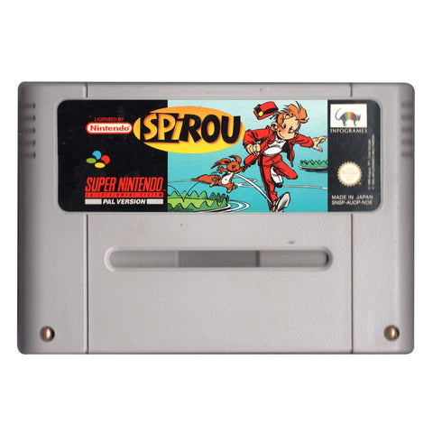 SNES-Robbedoes Spirou (Losse Cassette) Tweedehands