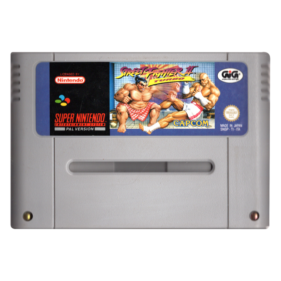 SNES-Street Fighter 2 Turbo (Losse Cassette) Tweedehands
