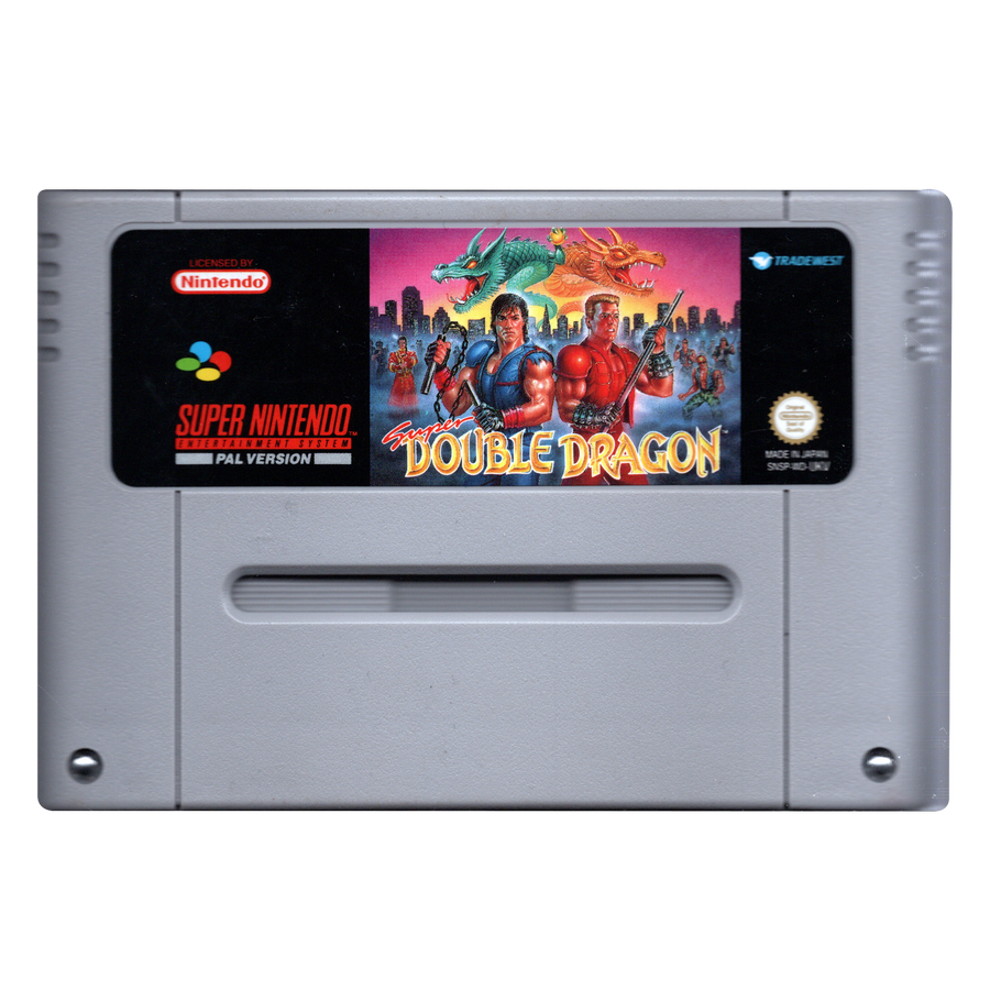 SNES-Super Double Dragon (Losse Cassette) Tweedehands