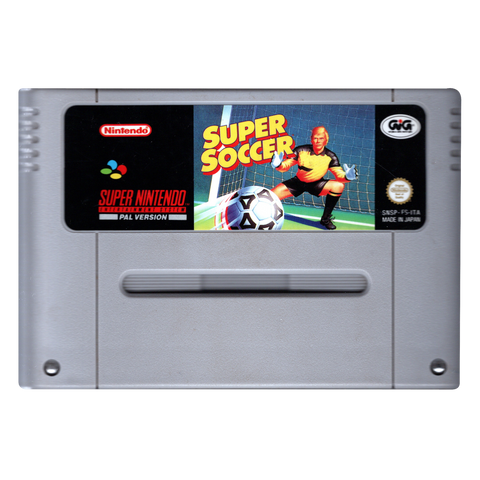 SNES-Super Soccer (Losse Cassette) Tweedehands
