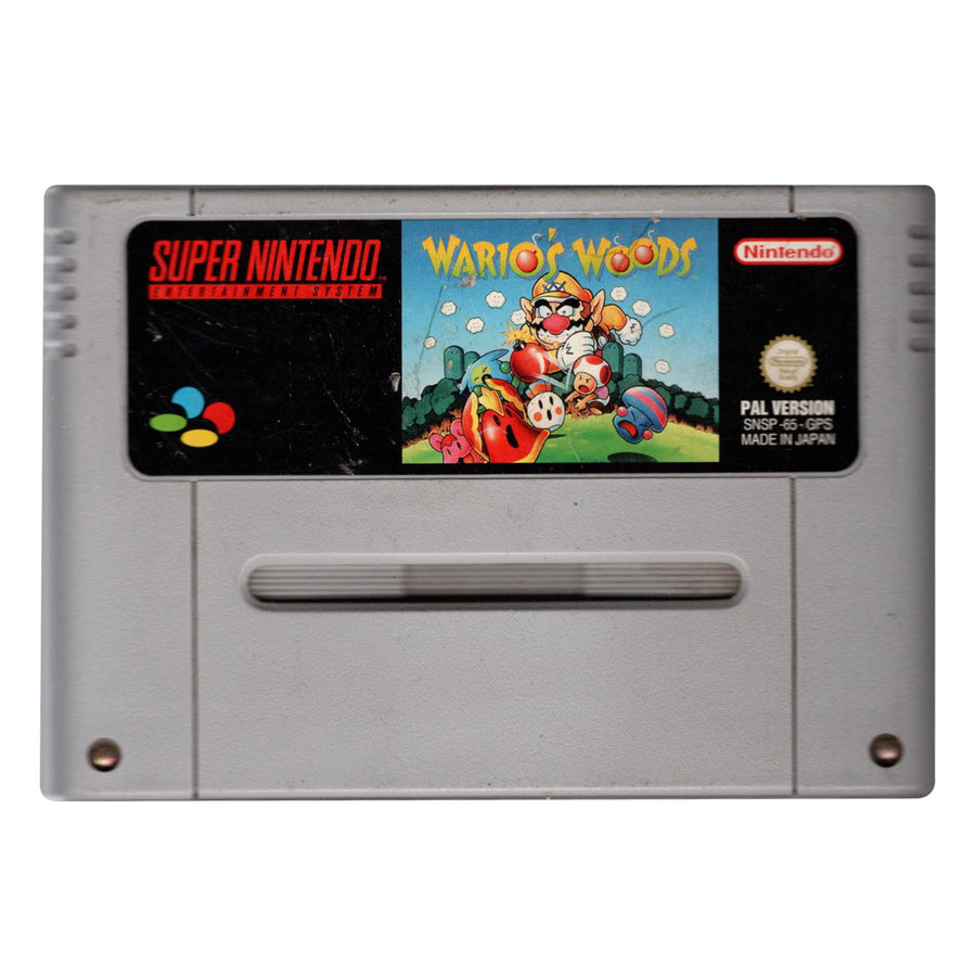 SNES-Wario's Woods (Losse Cassette) Tweedehands