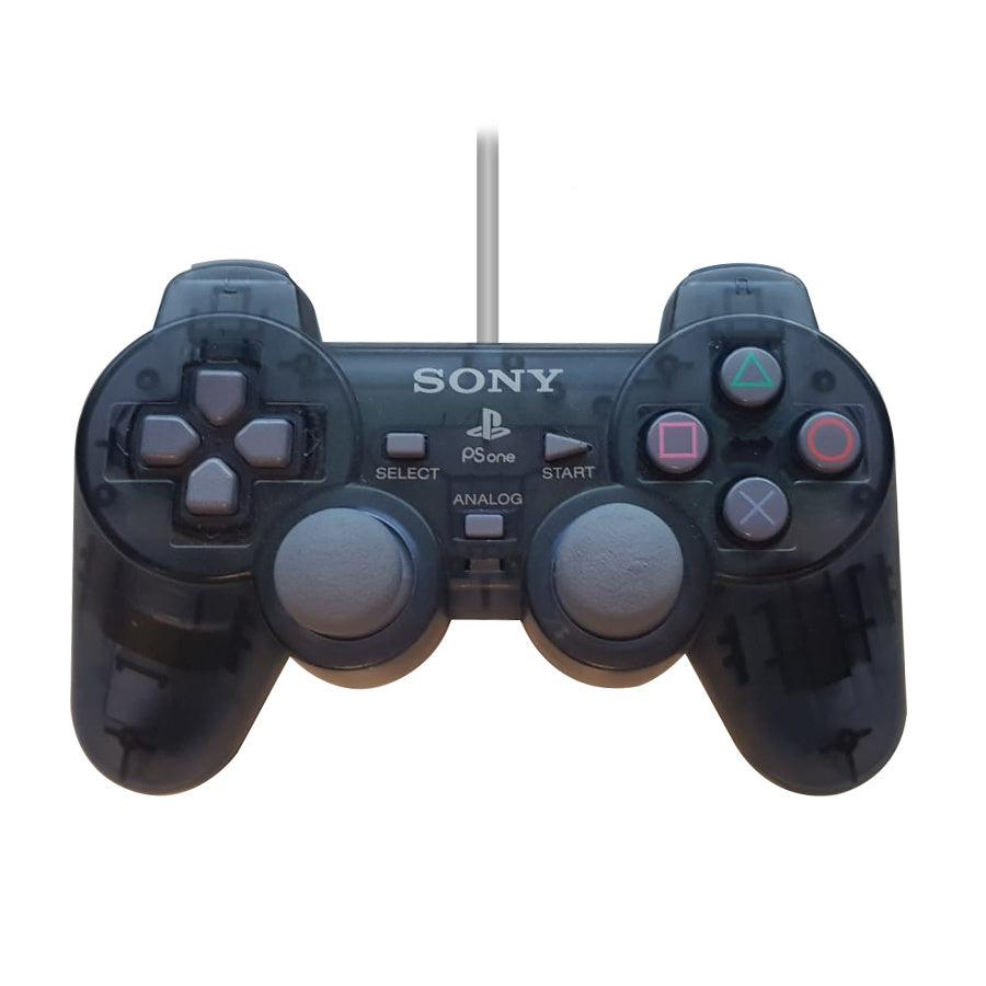 Sony-Playstation 1 DualShock Controller - Smoke Black (doorzichtig) Tweedehands