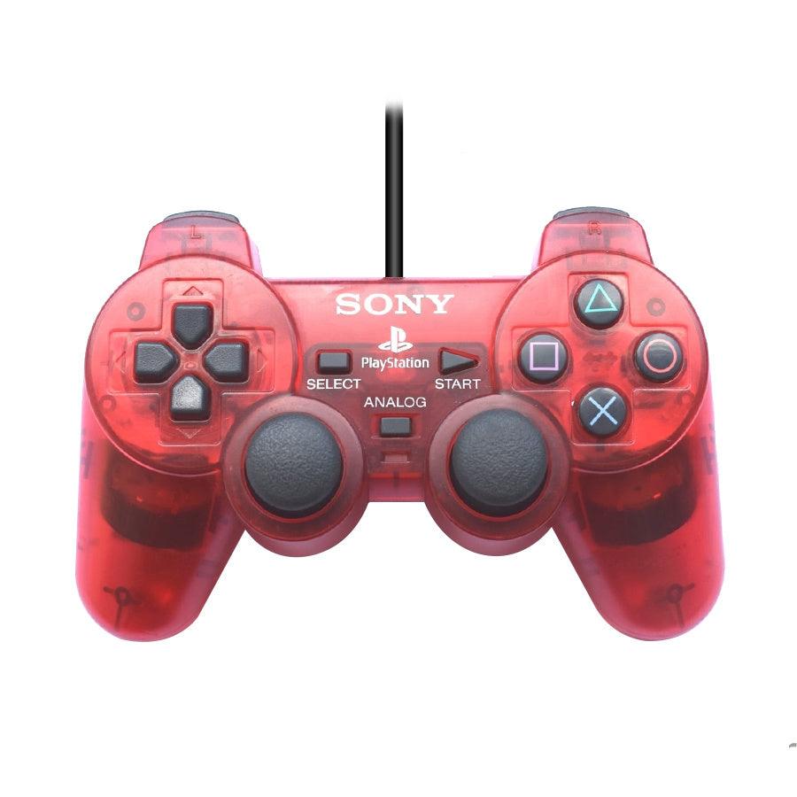 Sony-Playstation 2 DualShock 2 Controller - Doorzichtig Rood Tweedehands