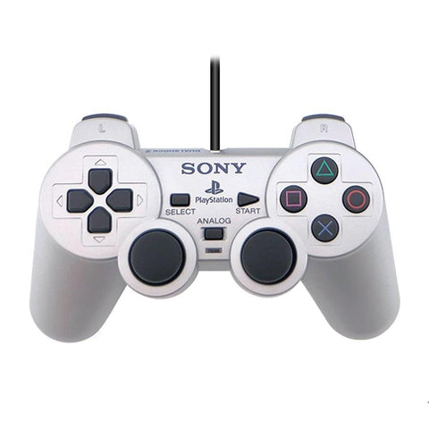 Sony-Playstation 2 DualShock 2 Controller - Zilver Tweedehands