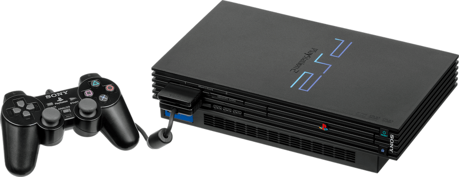 Sony-Playstation 2 Phat Console - Zwart Tweedehands