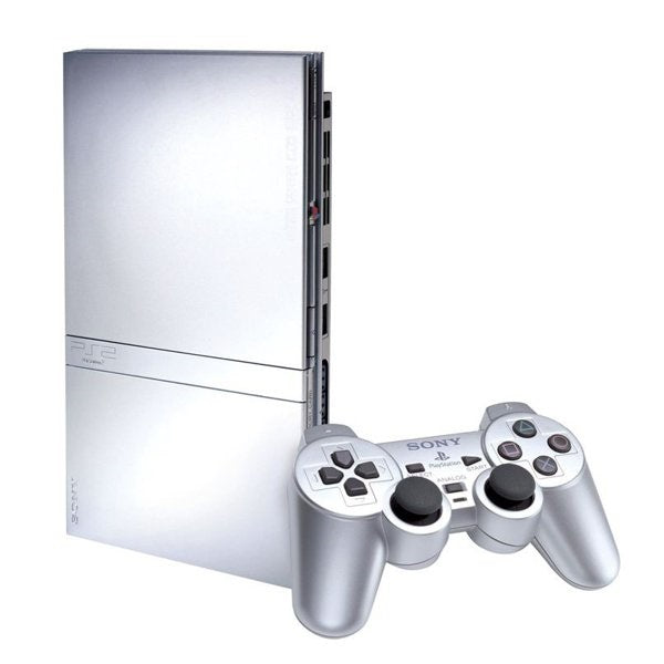 Sony-Playstation 2 Slim Console - Zilver Tweedehands