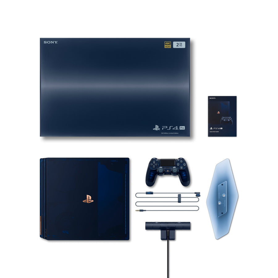 Sony-Playstation 4 Pro 500 Million Edition Console - 2 TB (In doos) Tweedehands