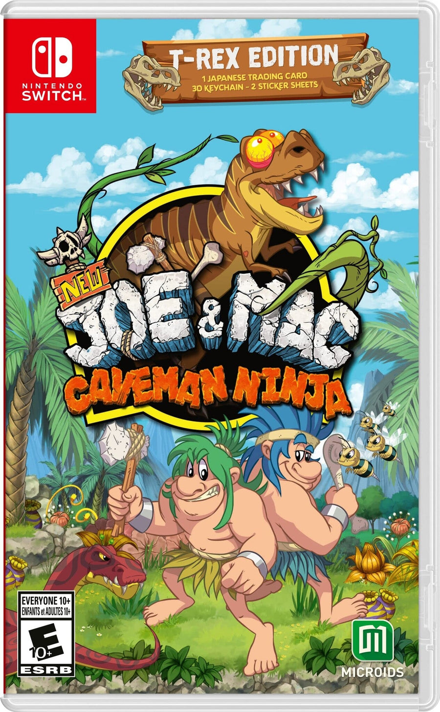 Switch-NEW Joe & Mac: Caveman Ninja Tweedehands