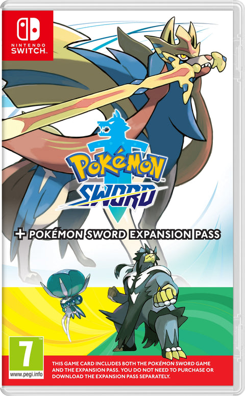 Switch-Pokemon Sword + Pokemon Sword Expansion Pass Tweedehands