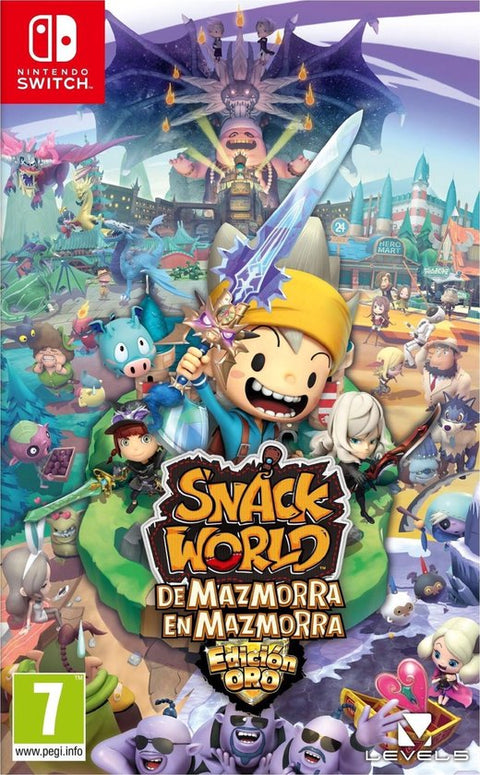 Switch-Snack World The Dungeon Crawl Gold Tweedehands