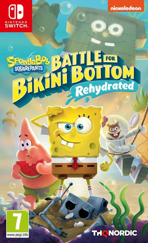 Switch-SpongeBob SquarePants Battle for Bikini Bottom Rehydrated Tweedehands