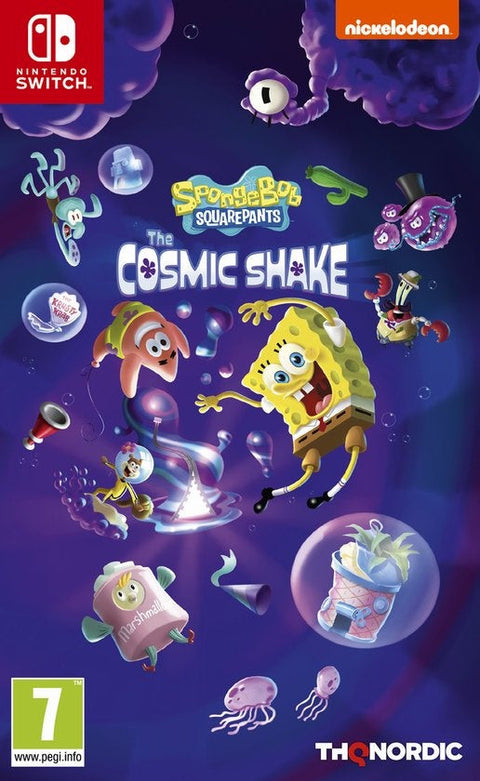 Switch-Spongebob Squarepants: The Cosmic Shake Tweedehands