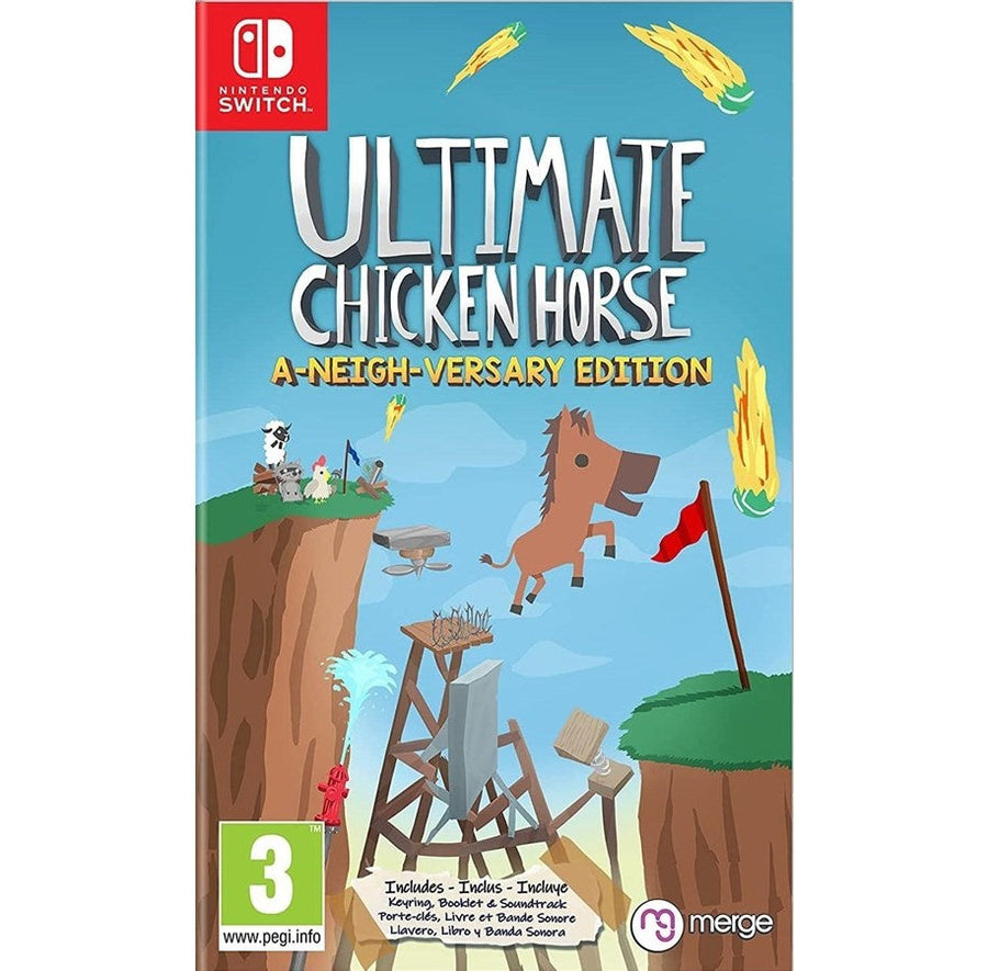 Switch-Ultimate Chicken Horse: A-Neigh-Versary Edition Tweedehands
