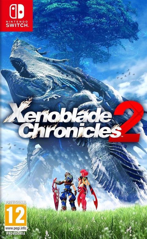 Nintendo Switch Xenoblade Chronicles 2, doos voorkant, tweedehands