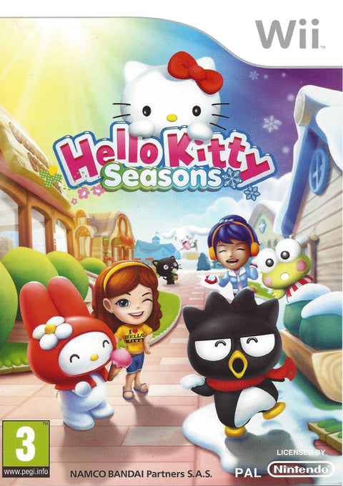 Wii-Hello Kitty Seasons Tweedehands