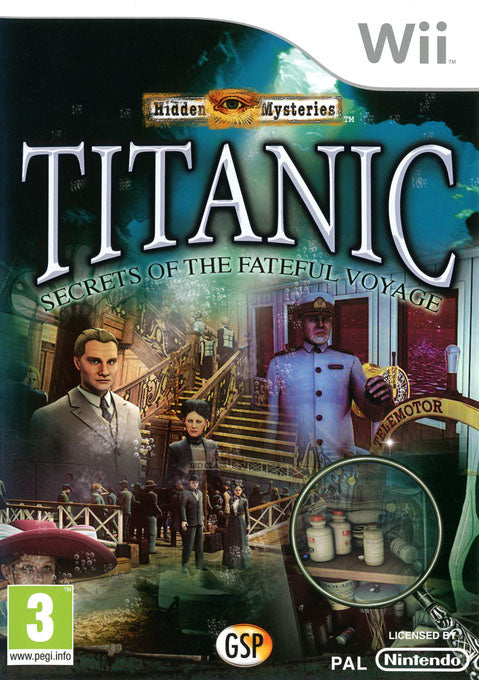 Wii-Hidden Mysteries: Titanic - Secrets of the Fateful Voyage Tweedehands