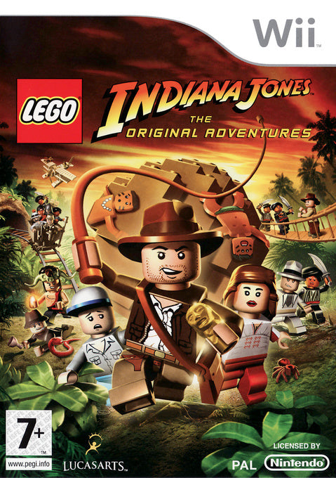 Wii-LEGO Indiana Jones: The Original Adventures Tweedehands