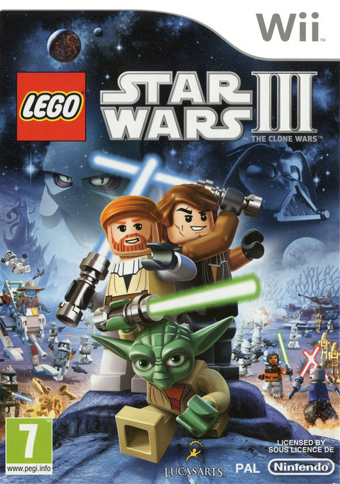 Wii-LEGO Star Wars III: The Clone Wars Tweedehands