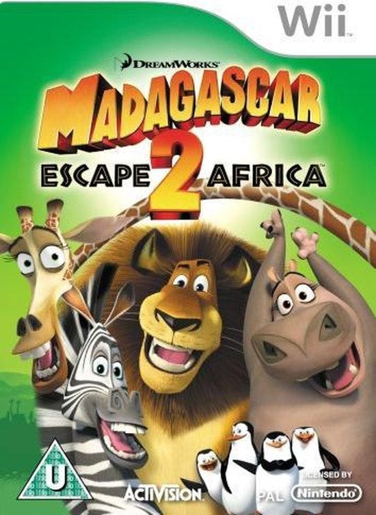 Wii-Madagascar 2: Escape to Africa Tweedehands