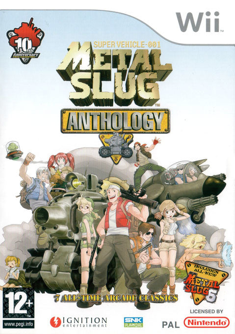 Wii-Metal Slug Anthology Tweedehands