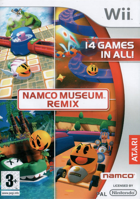 Wii-Namco Museum Remix Tweedehands