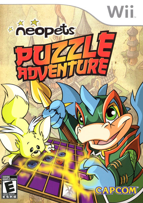 Wii-Neopets Puzzle Adventure Tweedehands