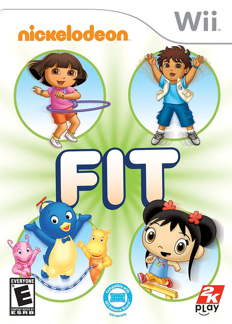 Wii-Nickelodeon Fit Tweedehands
