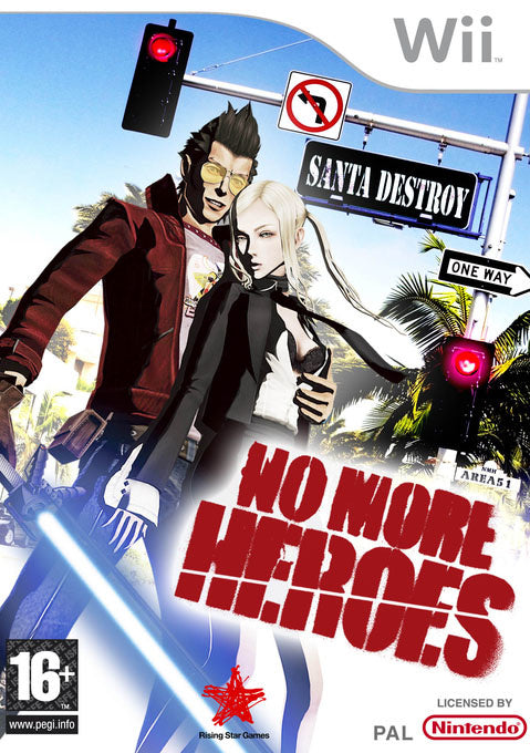 Wii-No More Heroes Tweedehands