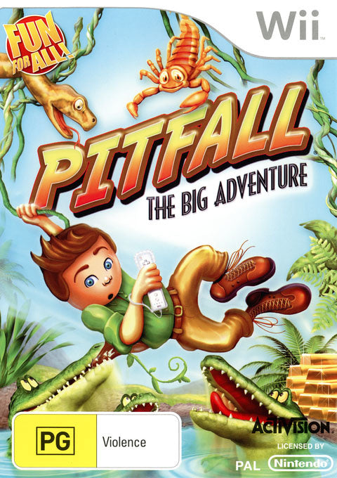 Wii-Pitfall: The Big Adventure Tweedehands