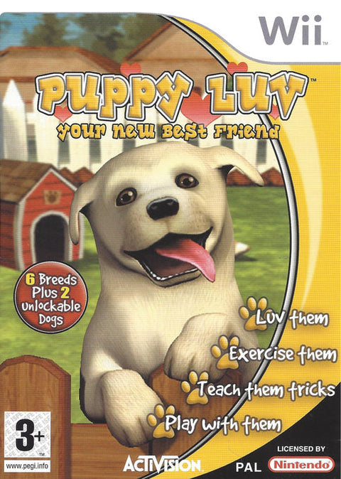 Wii-Puppy Luv Tweedehands