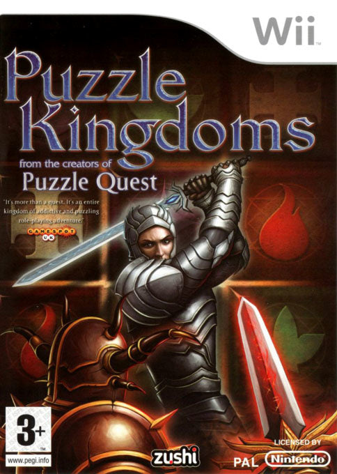 Wii-Puzzle Kingdoms Tweedehands