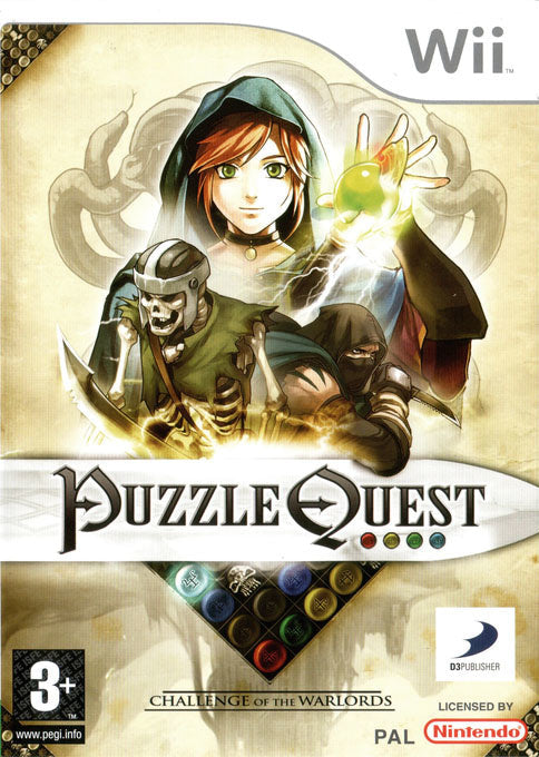 Wii-Puzzle Quest: Challenge of the Warlords Tweedehands