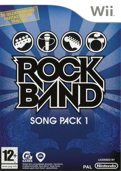 Wii-Rock Band Song Pack 1 Tweedehands