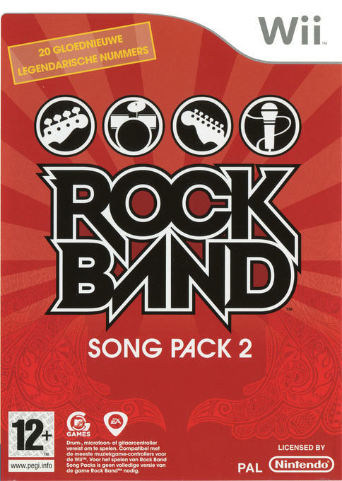 Wii-Rock Band Song Pack 2 Tweedehands
