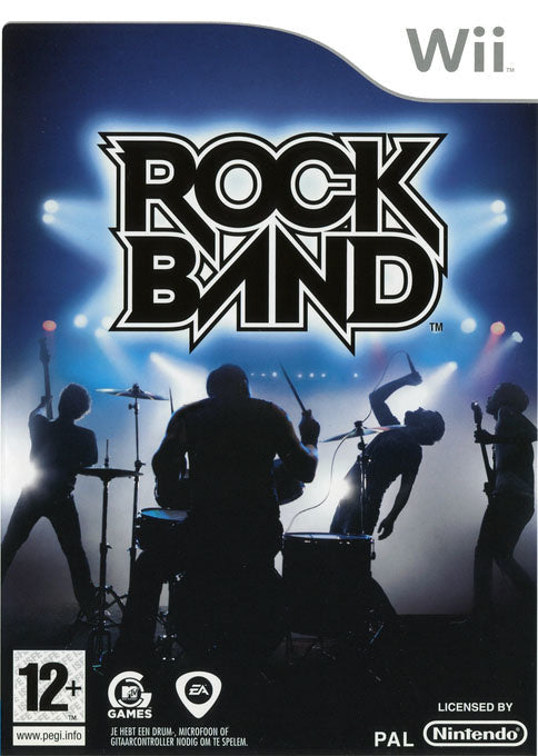Wii-Rock Band Tweedehands