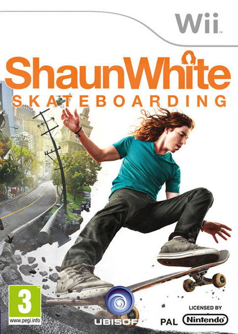 Wii-Shaun White Skateboarding Tweedehands
