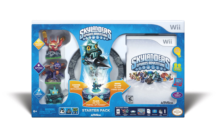 Wii-Skylanders: Spyro's Adventure: Starter Pack - In doos Tweedehands