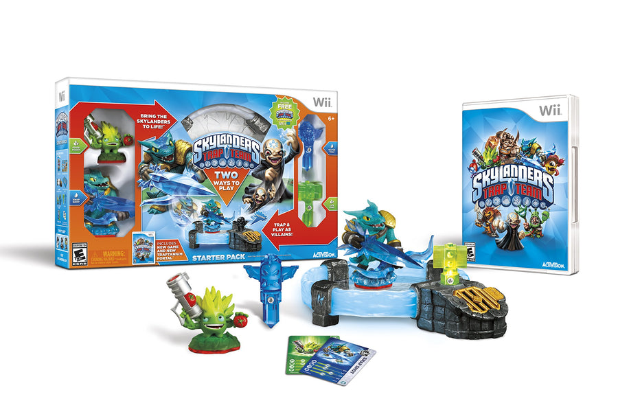 Wii-Skylanders: Trap Team: Starter Pack - In doos Tweedehands