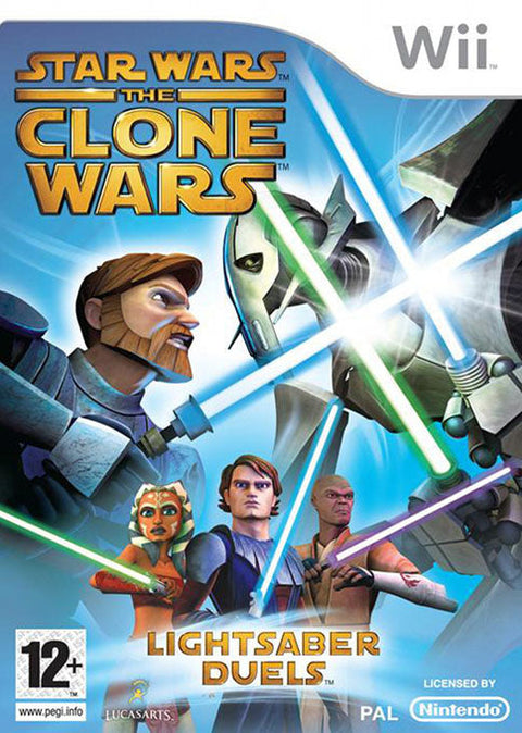 Wii-Star Wars: The Clone Wars - Lightsaber Duels Tweedehands