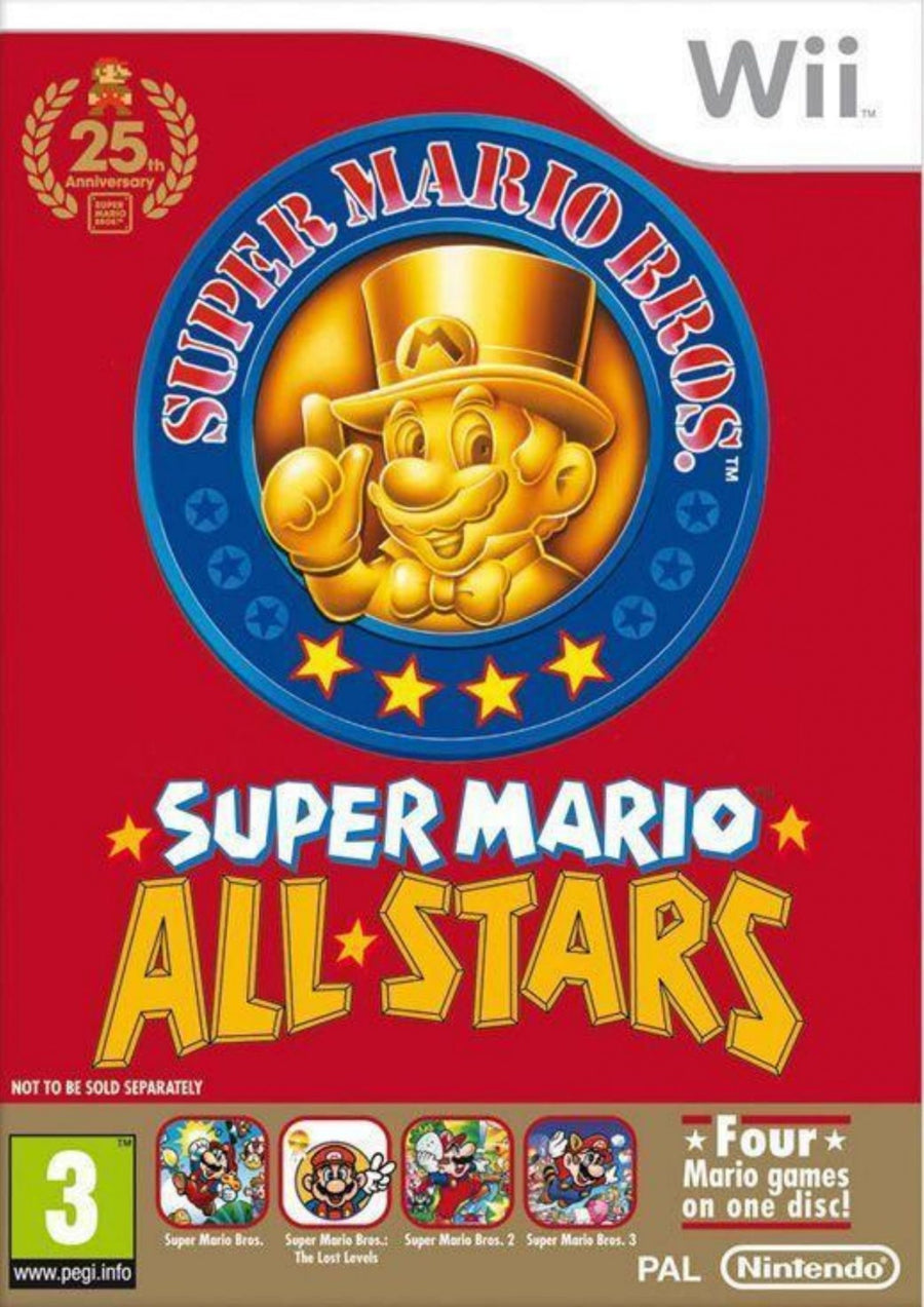 Wii-Super Mario All-Stars Tweedehands