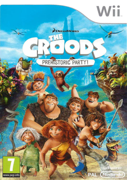 Wii-The Croods: Prehistoric Party Tweedehands