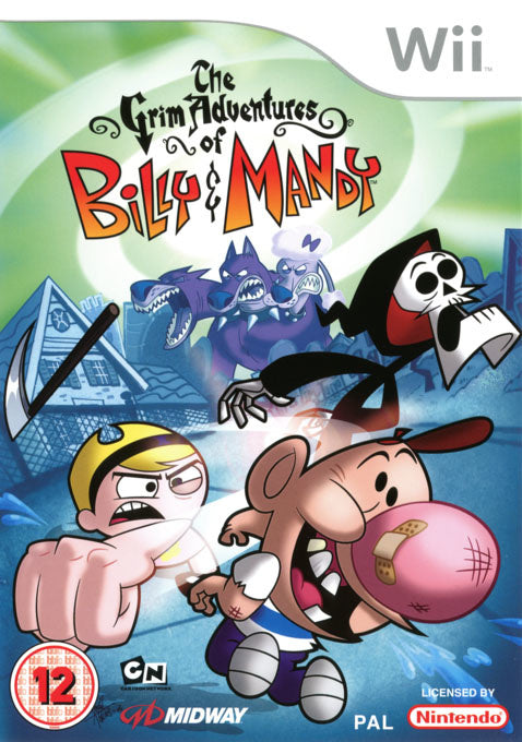 Wii-The Grim Adventures of Billy and Mandy Tweedehands